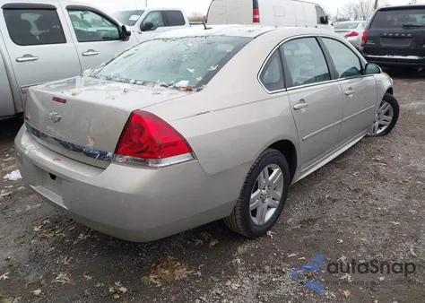 2011 Chevrolet Impala Lt from USA, damaged, VIN 2G1WB5EK5B1309488
